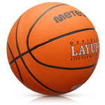 Piłka do koszykówki Meteor Layup 5 pomarańczowy