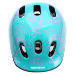 Kask rowerowy dla dzieci Meteor MV6-2 S 48-52 cm Flower
