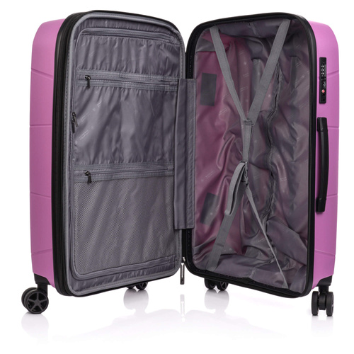 Średnia walizka SwissBags Lava 66 cm crocus