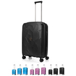 Średnia walizka SwissBags Lava 66 cm czarny