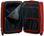 Średnia walizka SwissBags Tourist 65 cm czerwony