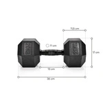 Meteor Hexagonal Dumbbell 20 kg