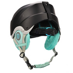 Ski helmet Meteor Lumi L 58-61 cm mint / black