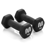 Cast iron dumbbell set 2x1 kg Meteor