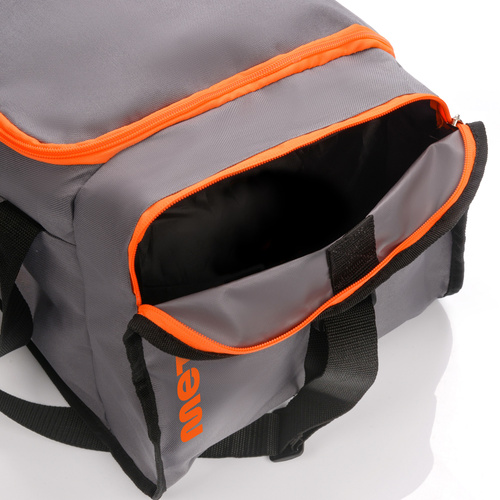 Torba fitness Meteor Widar pomarańczowy/szary