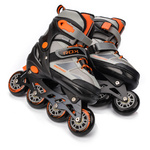 Rolki Meteor Rox  M 34-37 pomarańczowy