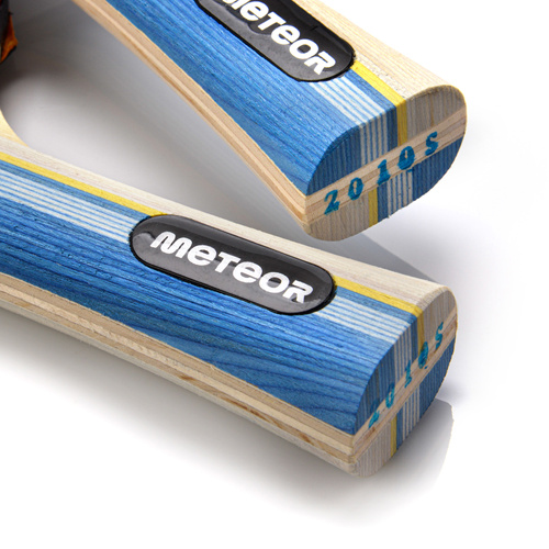 Set of 2 table tennis rackets Meteor Sirocco** and 3 balls