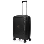 Średnia walizka SwissBags Ibiza 65 cm czarny