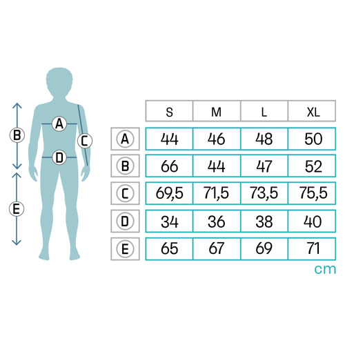 Zestaw bielizny termoaktywnej Meteor MT dla mężczyzn L czarny