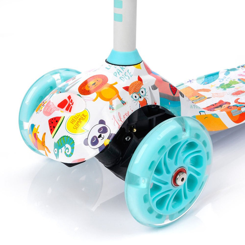 Three-wheel scooter meteor shift printed