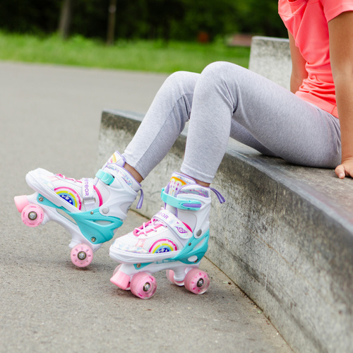 Quadskates Meteor Rainbow M 34-37