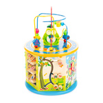 Wooden educational cube