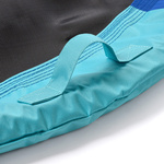 Huśtawka bocianie gniazdo Meteor 110 cm jasny niebieski/ ciemny niebieski