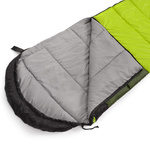 Sleeping bag Meteor Bombay L green/black