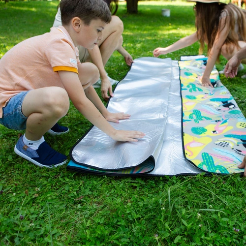 Picnic Blanket Meteor 2XL 200x200 cm tropics