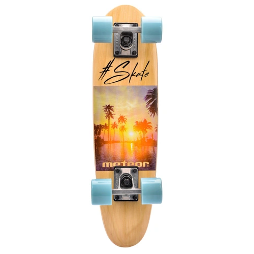 Skateboard Meteor Summer Sunset