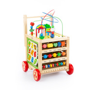 Wooden Walker – manupulative cube multicolour
