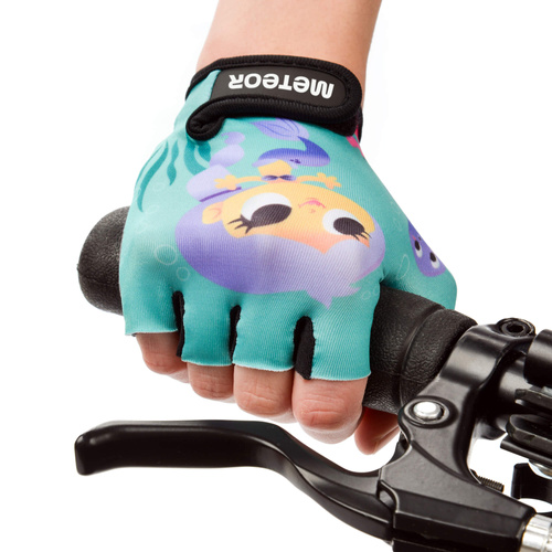 Meteor Kids XS Magic cycling gloves