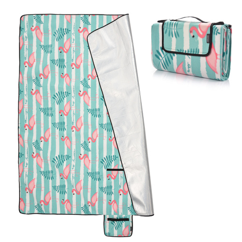 Picnic Blanket Meteor 150x190 cm flamingos