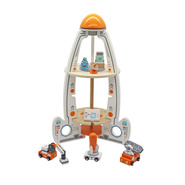 Wooden rocket – space station