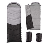 Sleeping bag Meteor Safari L grey/black