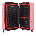 SwissBags Tourist Medium Suitcase 65cm Pink