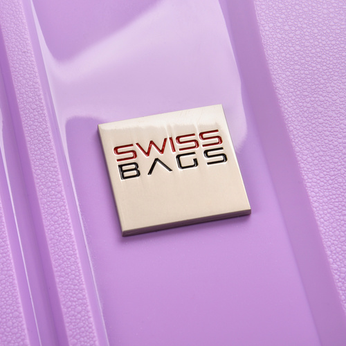 SwissBags Tourist Cabin Suitcase 55cm Purple