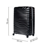 Large case SwissBags Cruise 75 cm black