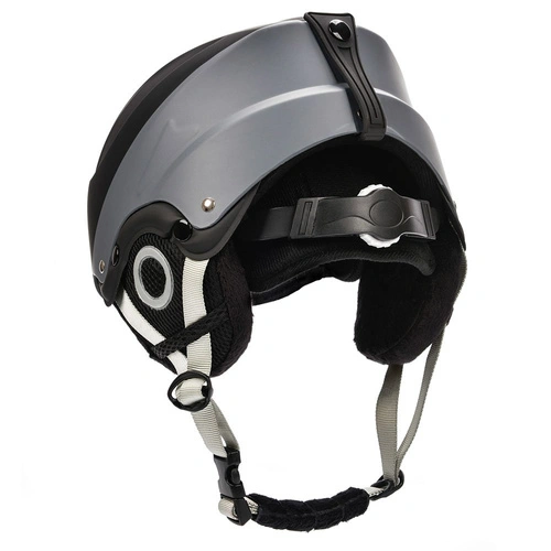 Ski helmet Meteor Lumi S 53-55 cm black / gray
