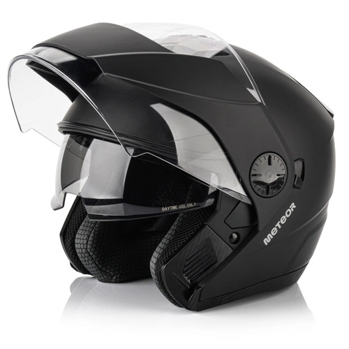 Motorcycle helmet Meteor Hekato M 57-58 cm black