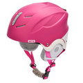 Ski helmet Meteor Lumi M 55-58 cm pink / white