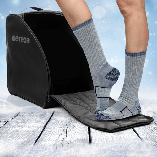 Pokrowiec na buty narciarskie Meteor Norse czarny 