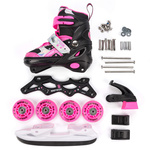 Inline skates Meteor 4in1 Metro M 34-37