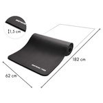 Exercise Mat Meteor NBR, 182 × 62 × 1.5 cm, Rollable