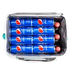 Cooler bag Meteor Frosty 30 l light blue/grey