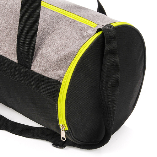 FITNESS BAG METEOR SIGGY 25L gray melange/neon green