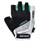 Bike gloves Meteor Gel GX37 XL white/mint