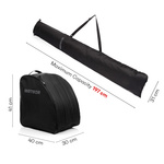 Ski set Meteor Norse black