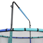 Trampolina dla dzieci Meteor TRP-65P 140 cm niebieski/jasny niebieski