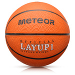 Piłka do koszykówki Meteor Layup 1 pomarańczowy