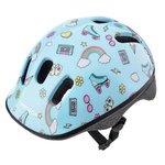 Kask rowerowy dla dzieci Meteor KS06 XS 44-48 cm Rainbow