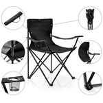 Meteor Quay folding chair black