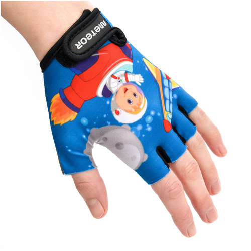 Rękawiczki rowerowe Meteor Kids M Space