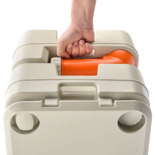 Toaleta przenośna Meteor 20l kremowy