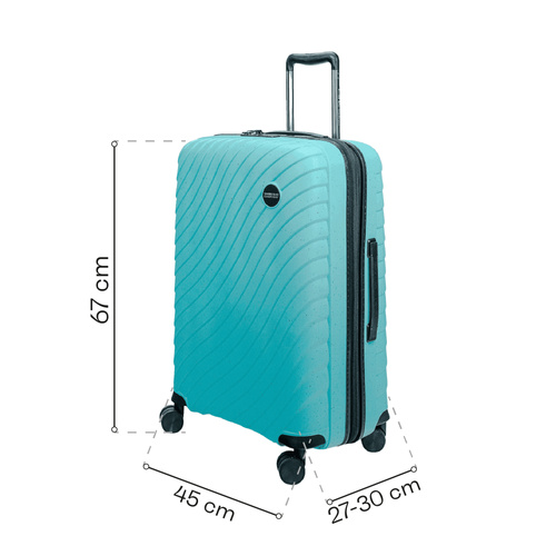 SwissBags Ocean medium case 67 cm blue