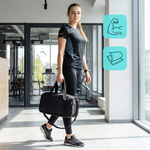 Fitness bag Meteor Nepr 20 l black