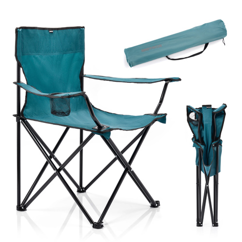 Meteor Quay folding chair sea colour