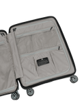 Swissbags Diamond cut cabin case 55 cm metallic blue