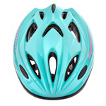 Kask rowerowy dla dzieci Meteor KS07 M 52-56 cm Apper miętowy/różowy