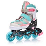 Inline skates Meteor 2in1  L 38-41 pink / blue
